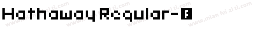 Hathaway Regular字体转换